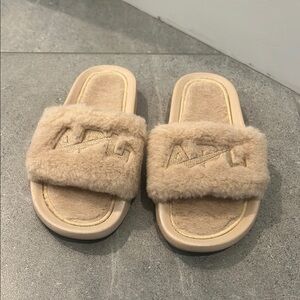 Brand New APL Women's Shearling Slide Champagne 
Size US 6 
Sell for $195